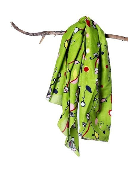 Scarves for Womenfor ladies, Girls Cotton printed Scarf, 100x100 Cm Square Size,100% Cotton trendy Scarf for Girls